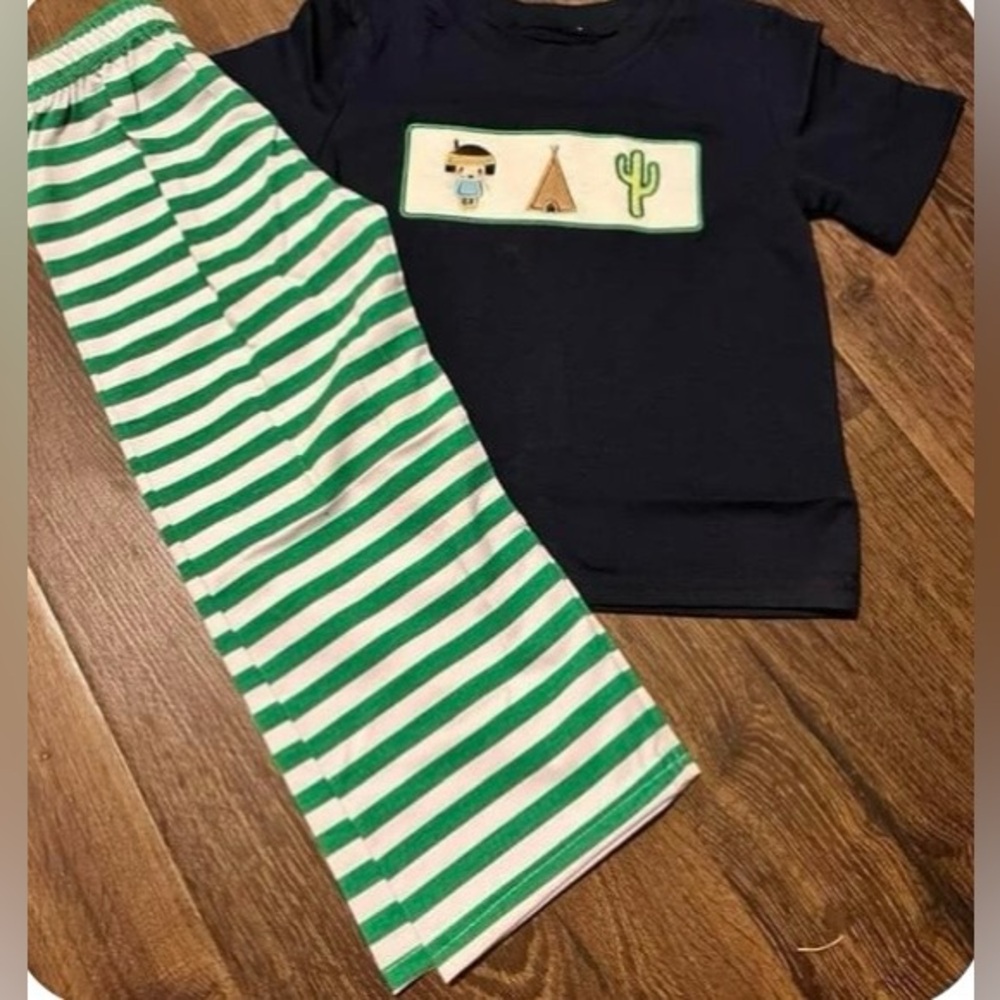 Boys thanksgiving to pants outfit. NWOT